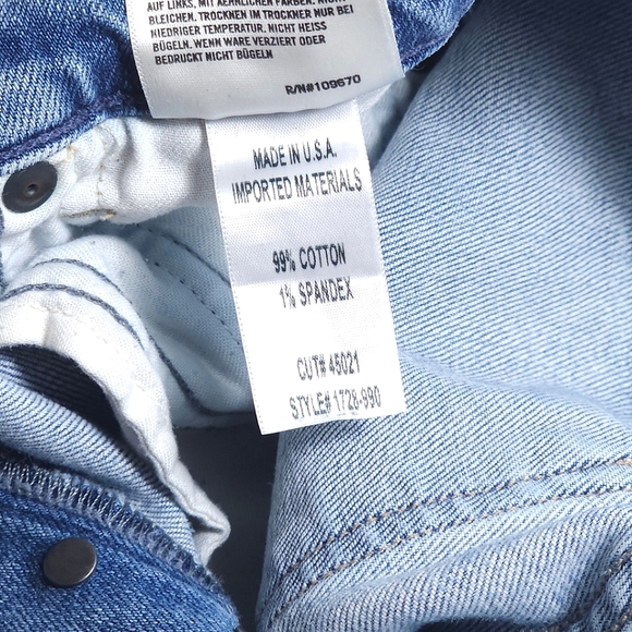 Citizens Of Humanity Olivia High Rise Slim Ankle in Backroad Light Indigo Size 6 - Picture 8 of 16